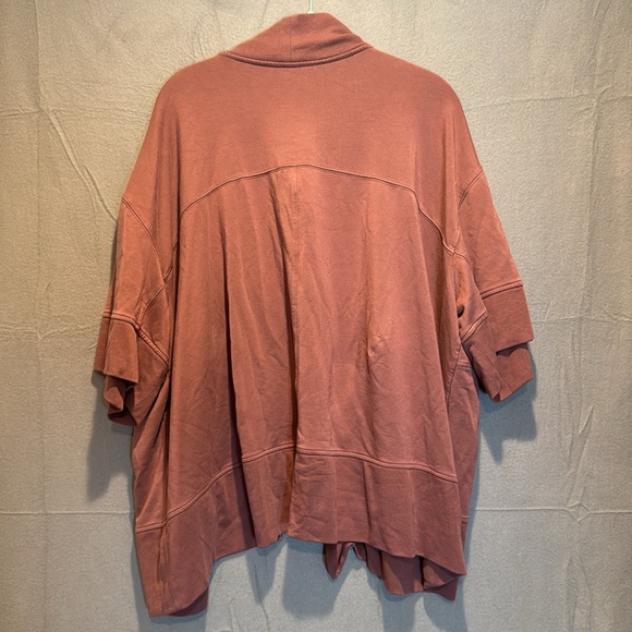 Athleta Rusty Mauve Open Front Cardigan - Picture 4 of 4